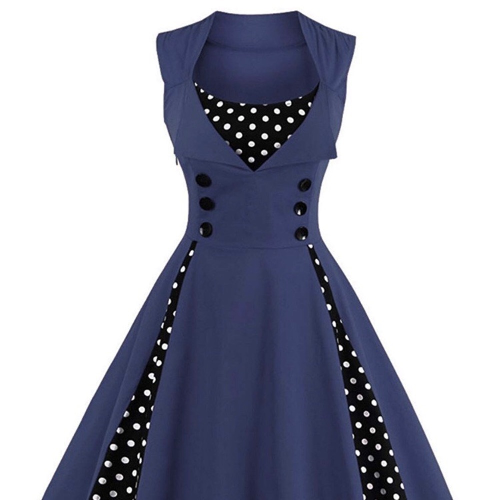 Vintage 1950’s Rockabilly Style Dress 👗 NWOT 👗